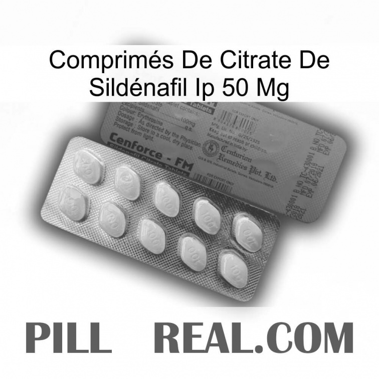 Comprimés De Citrate De Sildénafil Ip 50 Mg 35